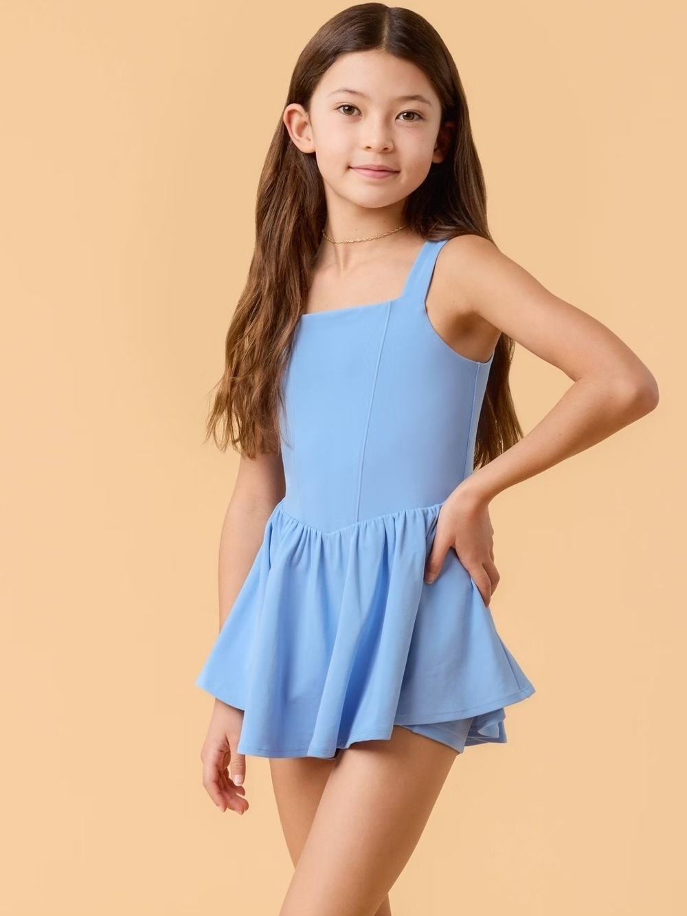 Blogilates Women Mommy & Me Princess Bow Back Dress